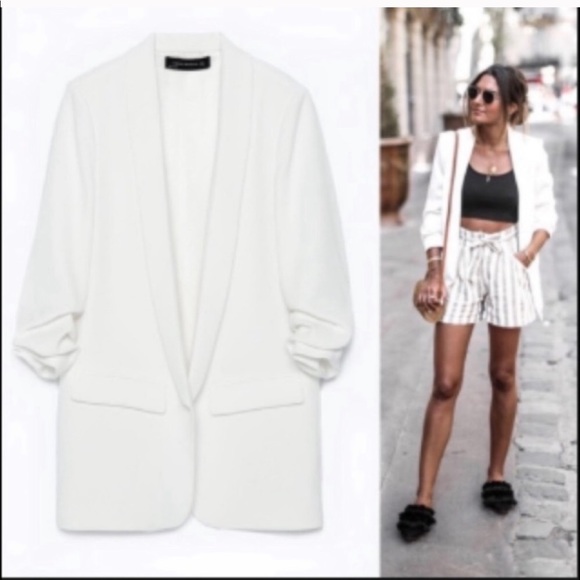 Zara white blazer - Picture 5 of 7